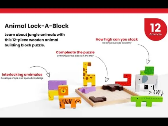 Animal Lock-A-Block