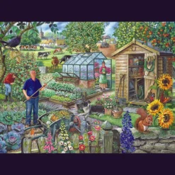 At The Allotment 1000 Piece Puzzle
