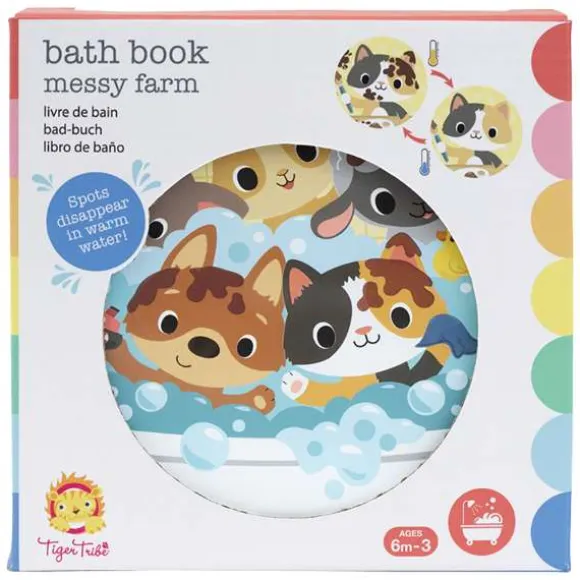 Bath Book - Messy Farm