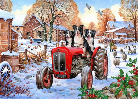 Beau, Belle & Bramble - 1000 Piece Jigsaw Puzzle