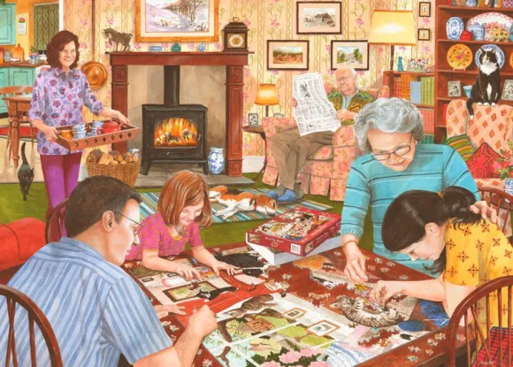Bits & Pieces - BIG 500 Piece Jigsaw Puzzle