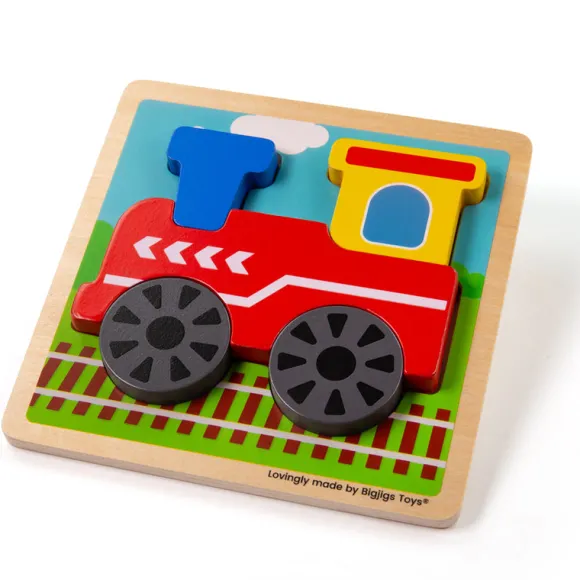 Chunky Lift-Out Puzzle - Train