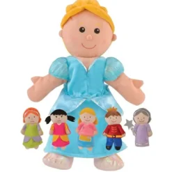 Cinderella Hand and Finger Puppet Set