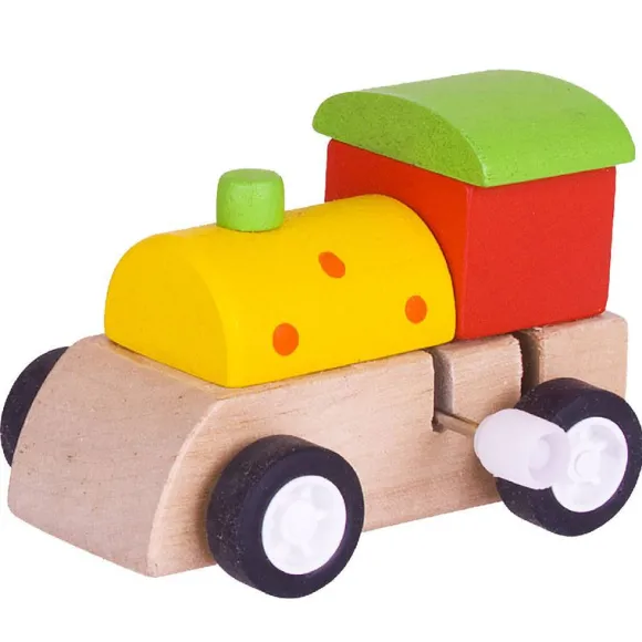 Clockwork Train (Yellow with Red Spots)