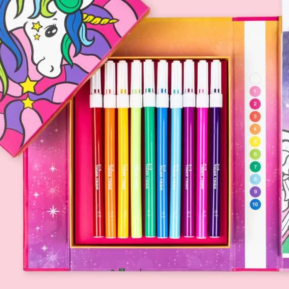 Colour by Numbers - Unicorn Dreaming