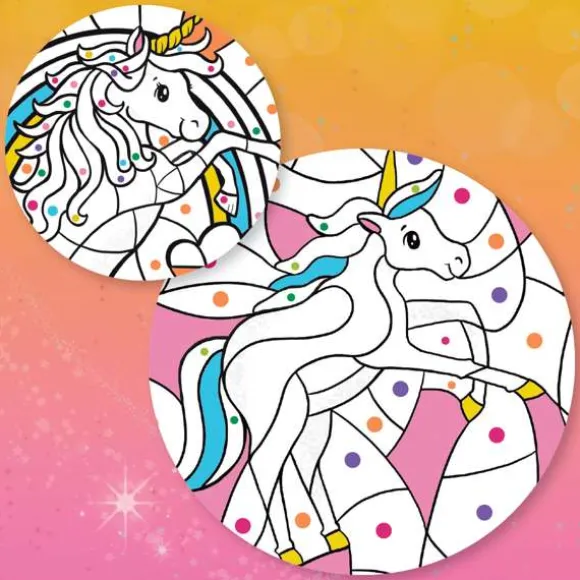 Colour by Numbers - Unicorn Dreaming