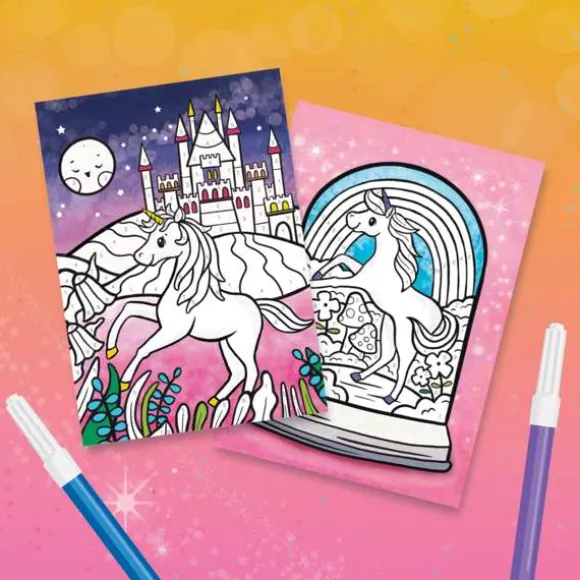 Colour by Numbers - Unicorn Dreaming
