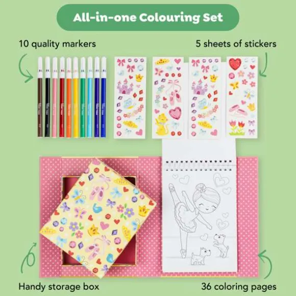 Colouring Set - Ballet