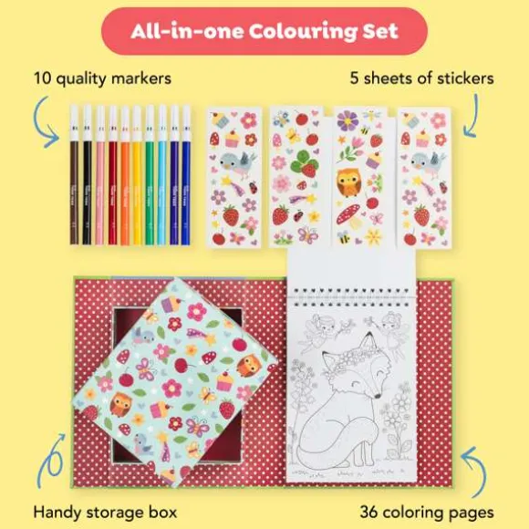Colouring Set - Forest Fairies