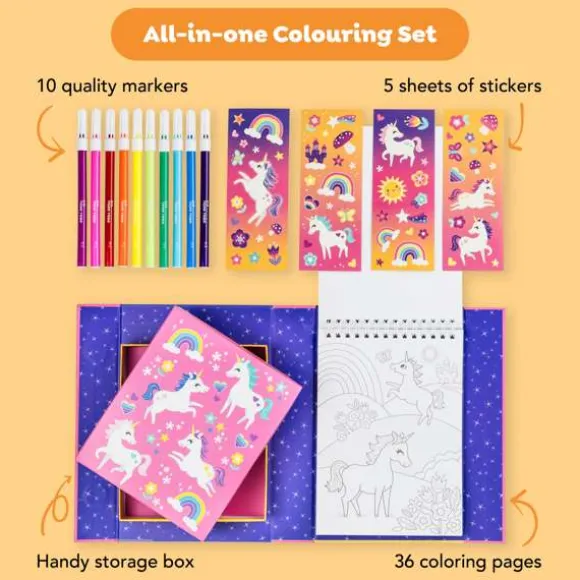 Colouring Set - Unicorn Magic