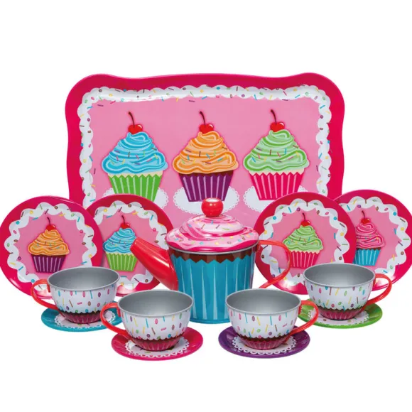 Cupcake Tin Tea Set