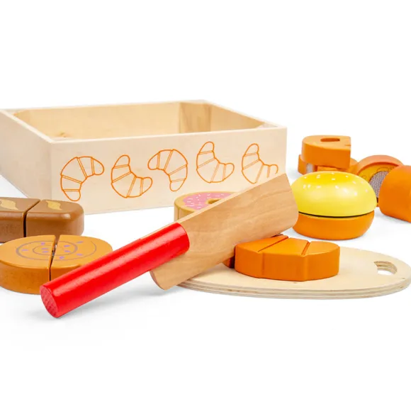 Cutting Bread and Pastries Crate