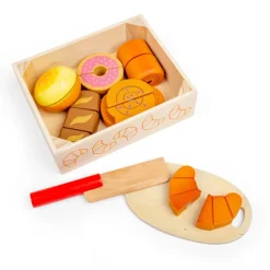Cutting Bread and Pastries Crate