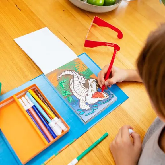 3D Colouring Set - Fierce Creatures