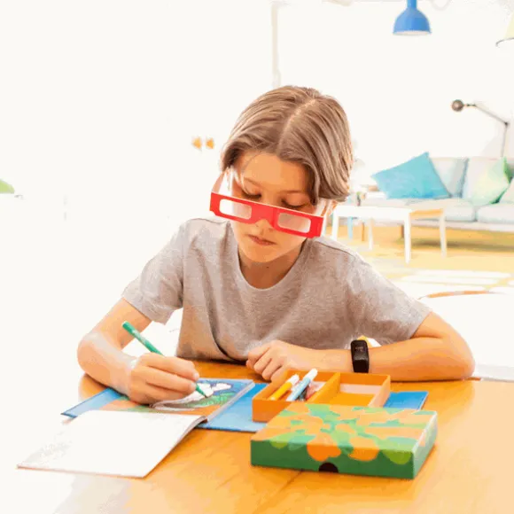 3D Colouring Set - Fierce Creatures