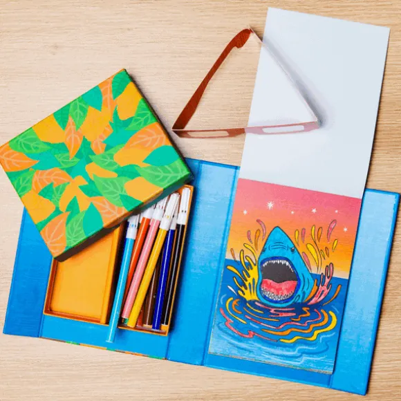 3D Colouring Set - Fierce Creatures
