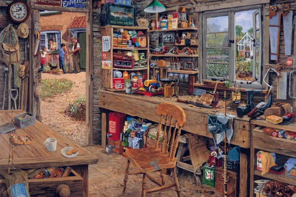 Dad's Shed - 1000 Piece Jigsaw Puzzle