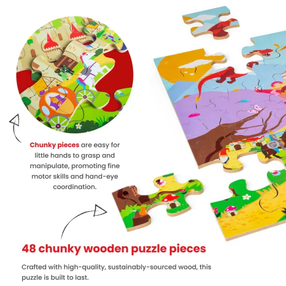 Fantasy Floor Puzzle (48pc)