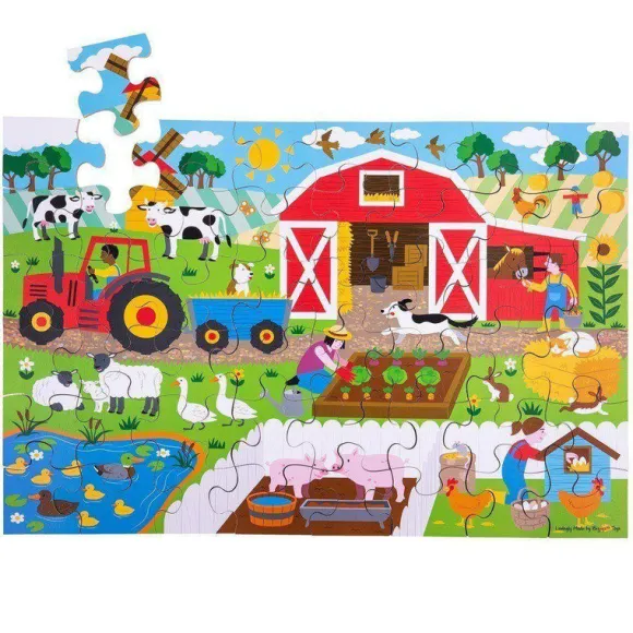 Farmyard Floor Puzzle (48 piece)