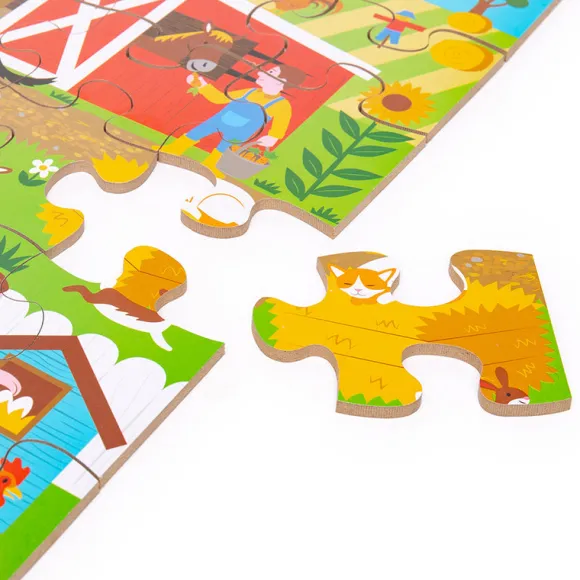 Farmyard Floor Puzzle (48 piece)
