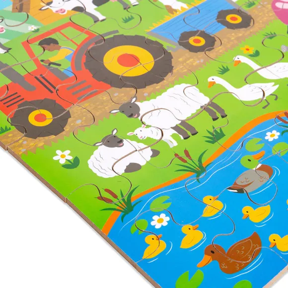 Farmyard Floor Puzzle (48 piece)