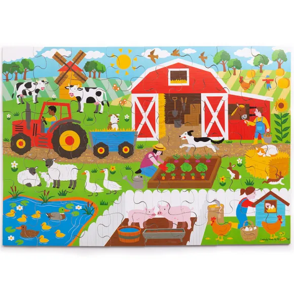 Farmyard Floor Puzzle (48 piece)