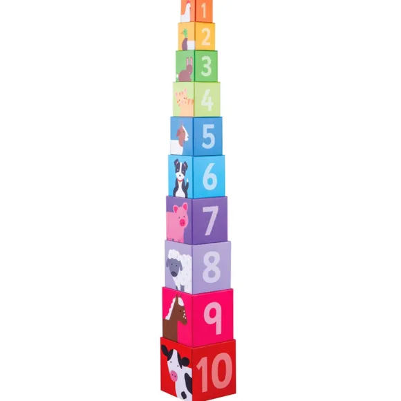 Farmyard Stacking Cubes