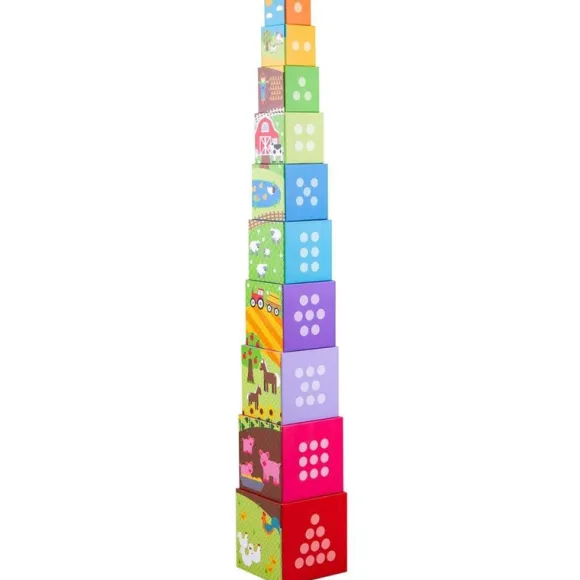 Farmyard Stacking Cubes