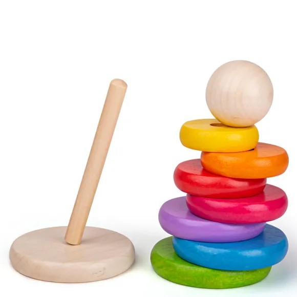 First Rainbow Stacker