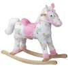Floral Rocking Horse