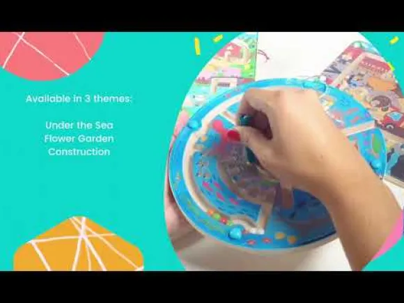 Flower Garden Maze Puzzle