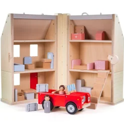 Folding Dolls House Set