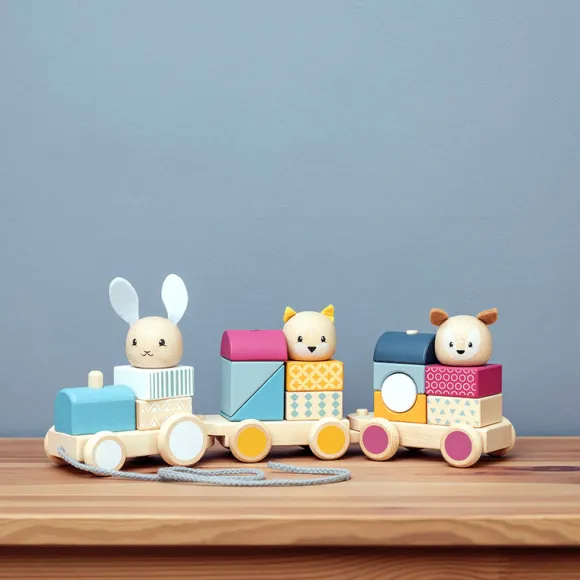 FSC® Certified Activity Pull Along Train