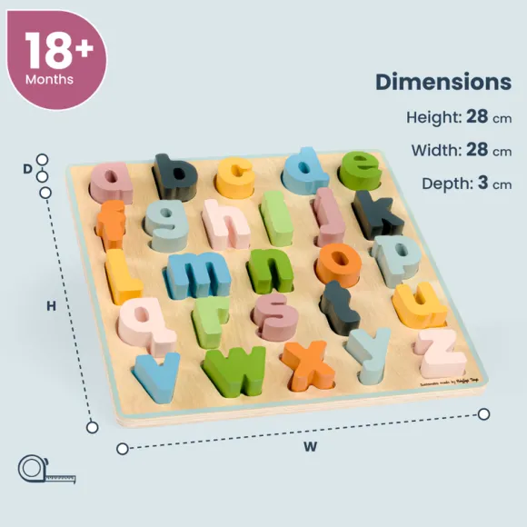FSC® Certified Lowercase ABC Puzzle