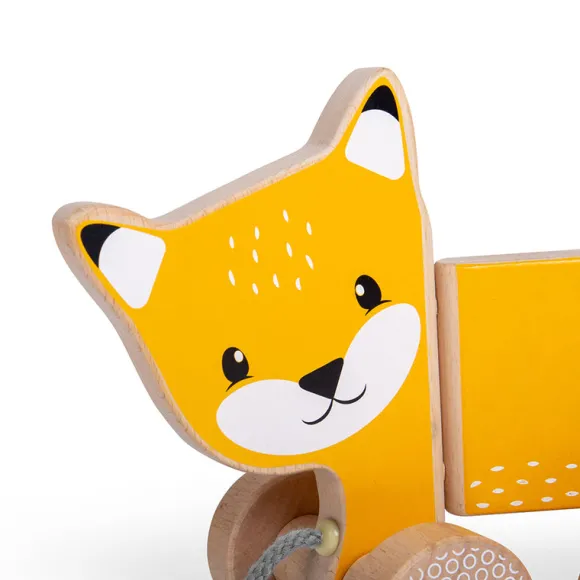 FSC® Certified Pull Along Fox