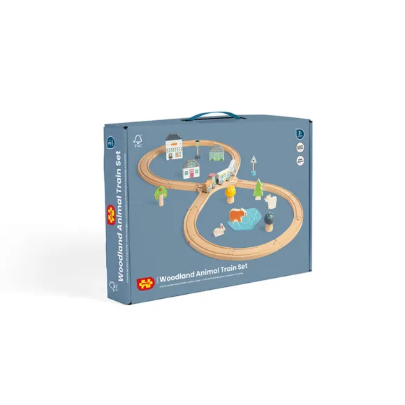 FSC® Certified Train Set (Woodland Animal)