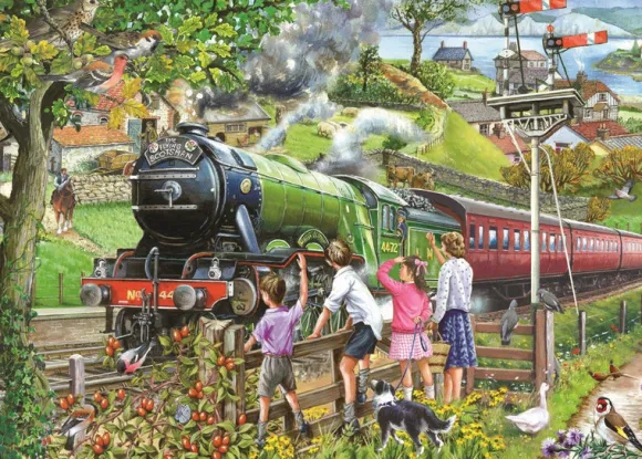 Full Steam Ahead - 1000 Piece Jigsaw Puzzle