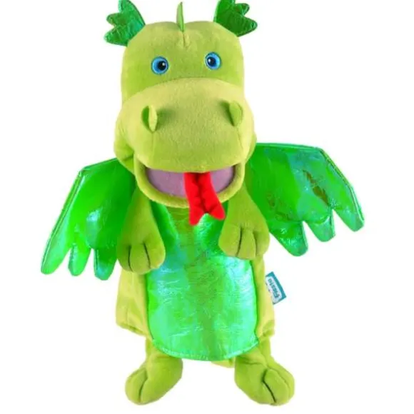 Green Dragon Hand Puppet