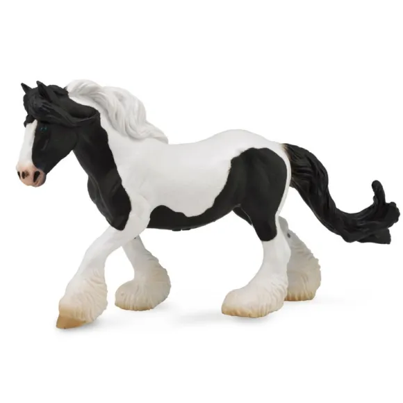 Gypsy Mare Black - White Piebald