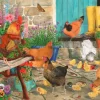 Hen Pecked - 1000 Piece Jigsaw Puzzle