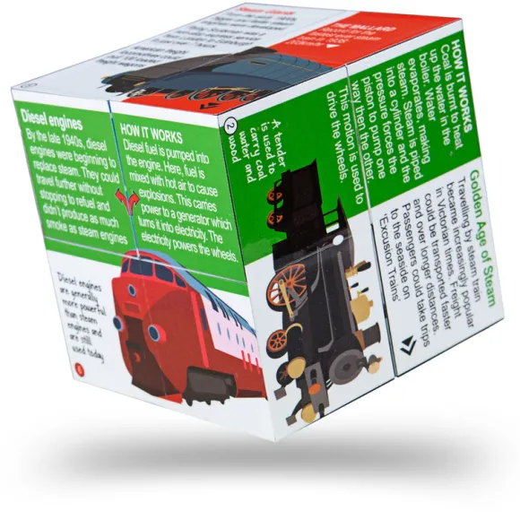 History of Railway Cube Book