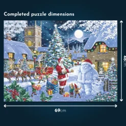 Holly Cottage - 1000 Piece Jigsaw Puzzle