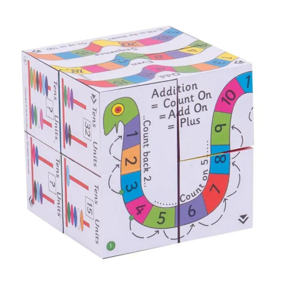 Key Stage 1 Cube Book Pack - Add & Subtract and Spelling Cubes