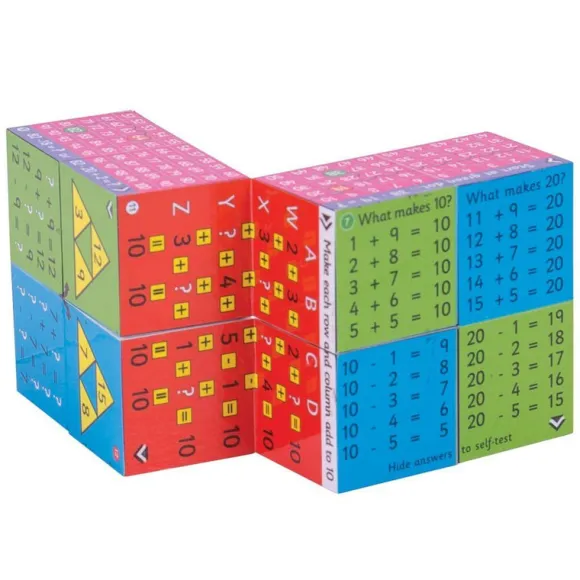 Key Stage 1 Cube Book Pack - Add & Subtract and Spelling Cubes