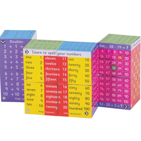 Key Stage 1 Cube Book Pack - Add & Subtract and Spelling Cubes
