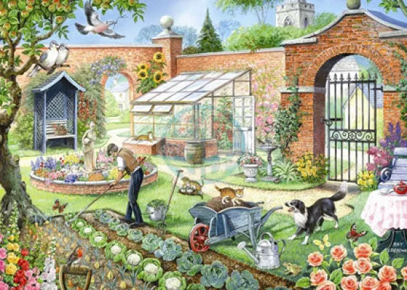 Kitchen Garden - 1000 Piece Jigsaw Puzzle