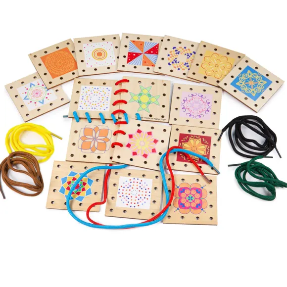 Lacing Tiles - DAMAGED BOX