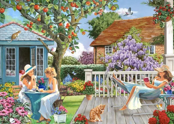 Ladies Of Leisure - BIG 250 Piece Jigsaw Puzzle