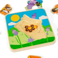 Lifecycle Layer Puzzle - Honeybee