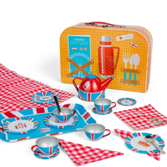 London Tin Tea Set